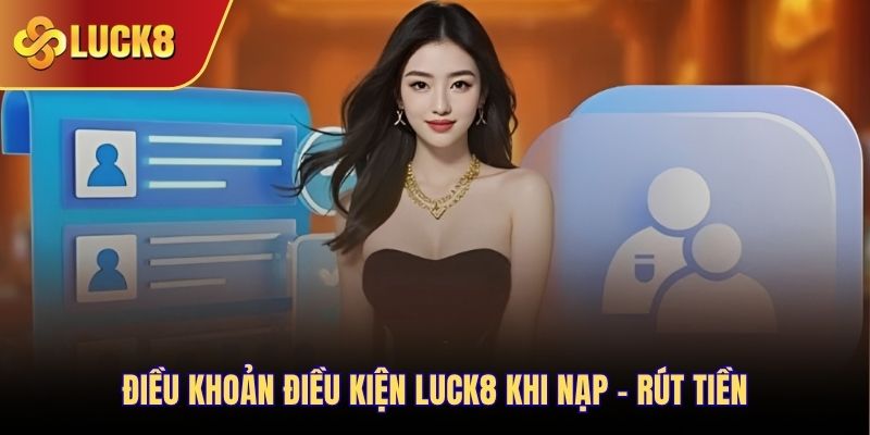 Điều khoản điều kiện Luck8 khi nạp - rút tiền